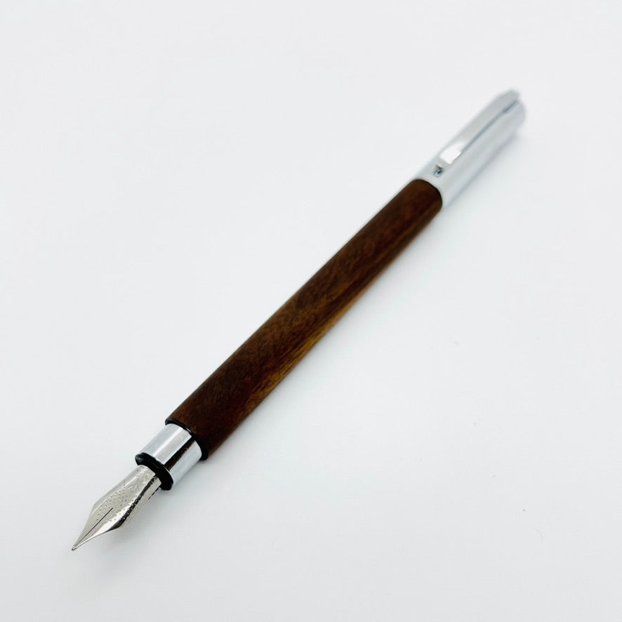 Faber-Castell Ambition Fountain Pen Walnut Wood – Reid Stationers