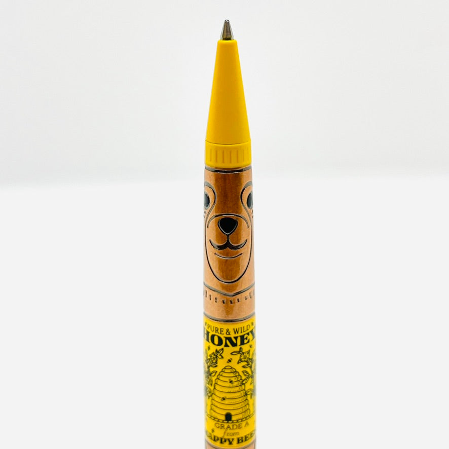 Retro 51 Honey Bear Limited Edition Tornado Popper Rollerball Pen