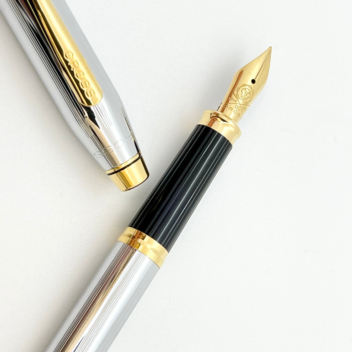 Chrome Cross Century 11 Fountain Pen Cross Century II Fountain Pen
