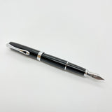 Diplomat Excellence A2 Fountain Pen Black Lacquer Chrome Trim