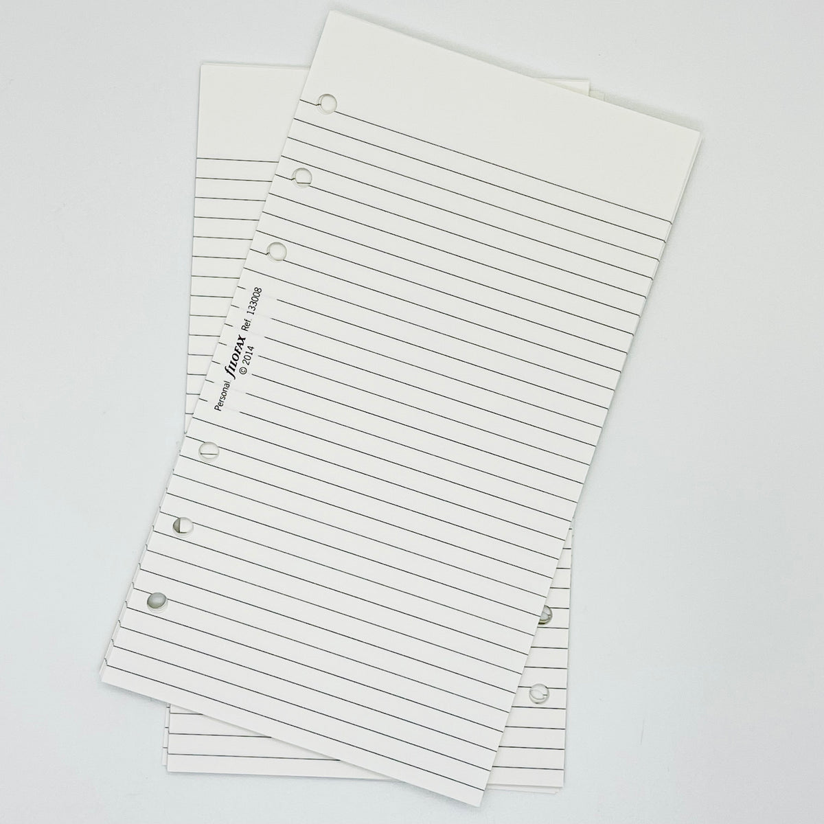 Filofax Personal White Ruled Notepaper – Reid Stationers