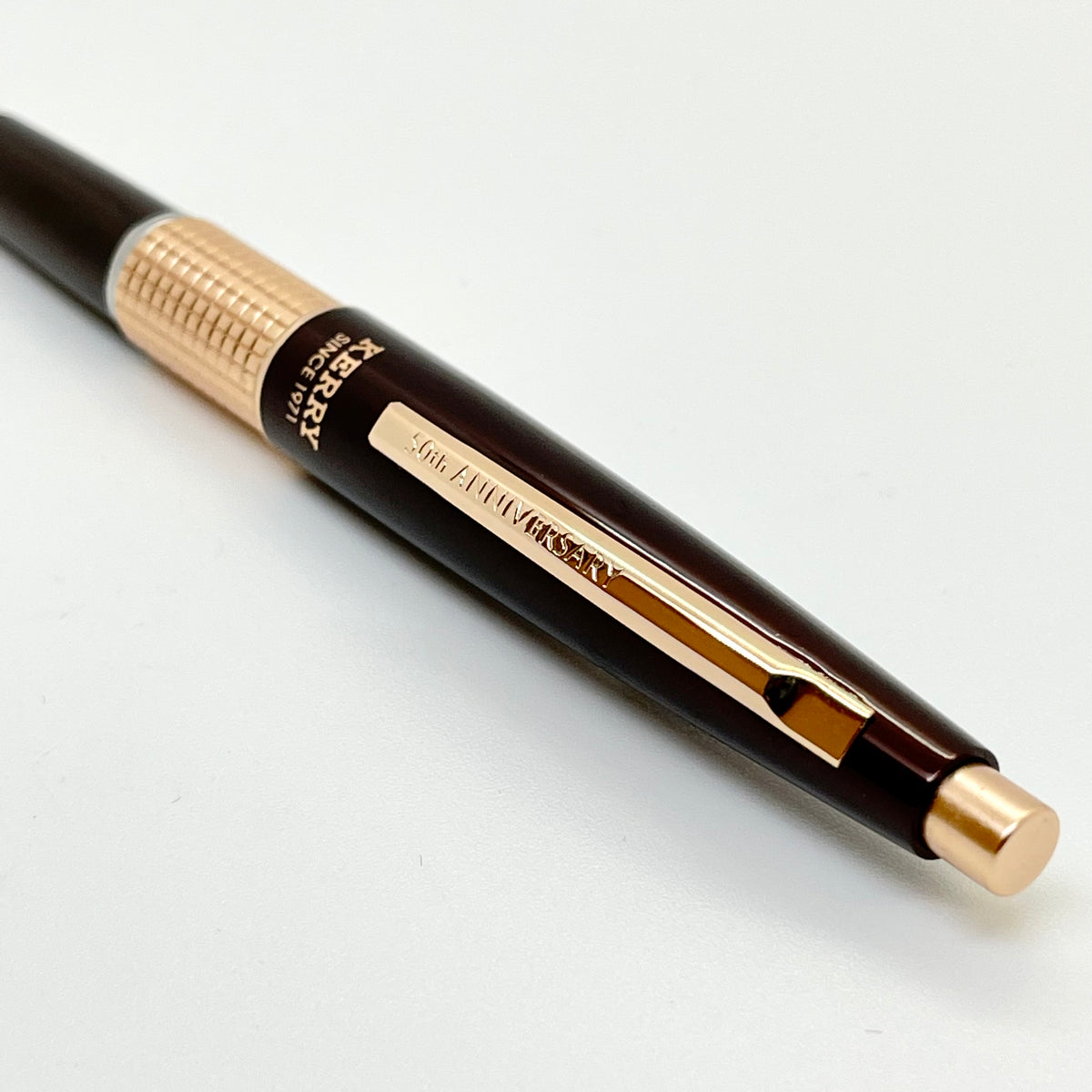 Pentel Kerry Pencil Brown RoseGold Trim 0.5mm (50th Anniversary)