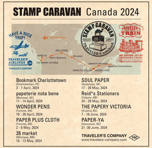 Traveler's Company Stamp Caravan May 24 to 28th at Reid*s!