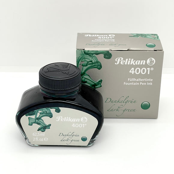 Pelikan 4001 Ink Bottle Dark Green 62.5ml