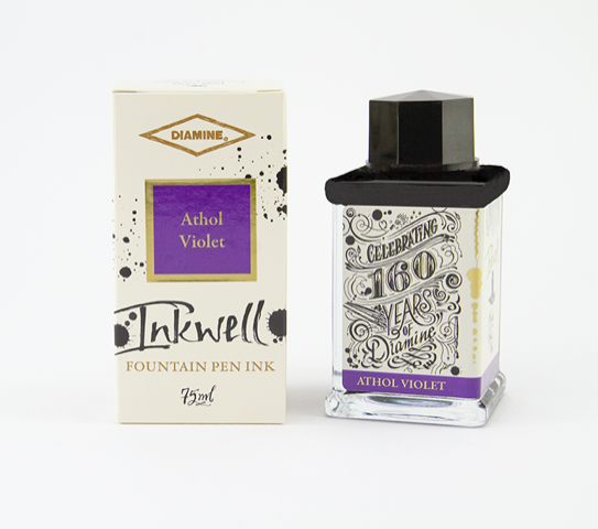 Diamine Ink Bottle Athol Violet 75ml (160th Anniversary) *Pre-Order for October 31st*