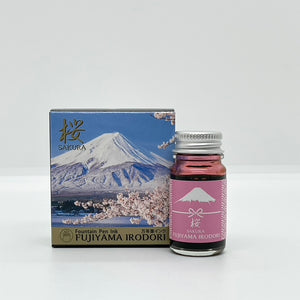 Teranishi Fujiyama Irodori Ink Bottle Sakura Pink 12ml