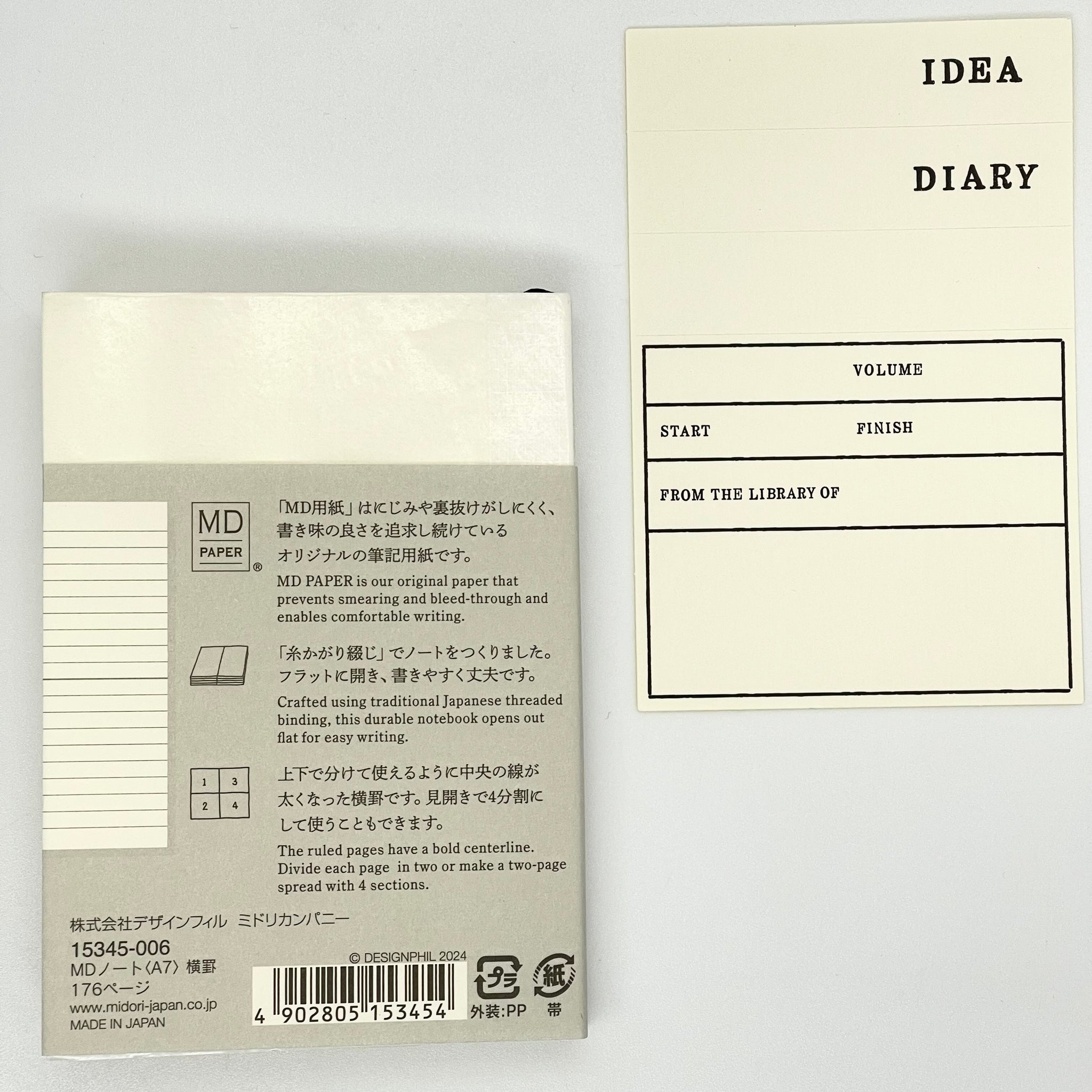 Midori MD Notebook A7 Lined – Reid Stationers
