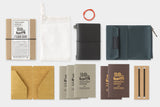 Traveler's Notebook Card Size 20th Anniversary Set Black