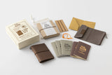 Traveler's Notebook Card Size 20th Anniversary Set Brown