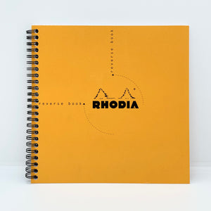 Rhodia Reverse Book Graph Orange