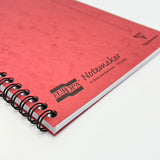 Clairefontaine Europa Notemaker Wirebound A5 Notebook Lined Red