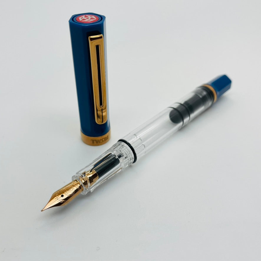 TWSBI ECO Fountain Pen Indigo Blue Bronze Trim – Reid Stationers