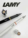 Lamy Safari Fountain Pen White With Multi Rings Set (Special Edition 2025)