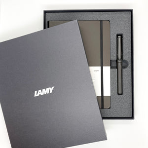 Lamy Safari Rollerball Umbra with Notebook Gift Set (Special Edition)