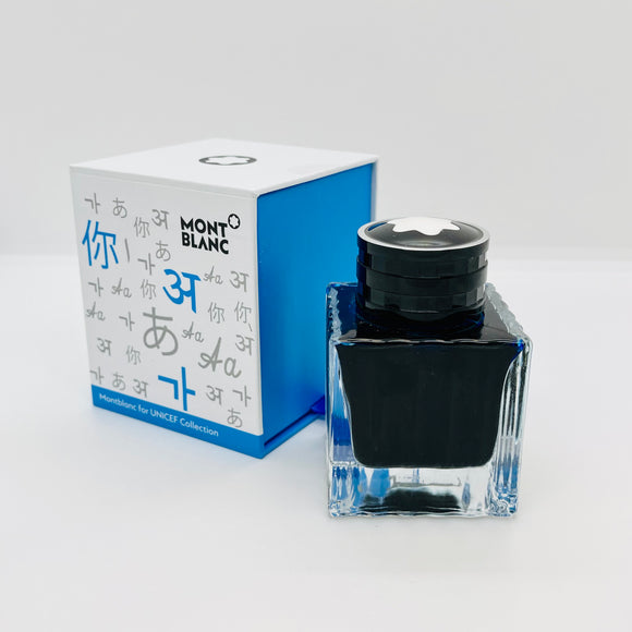 Montblanc Unicef Collection Ink Bottle Turquoise 50ml