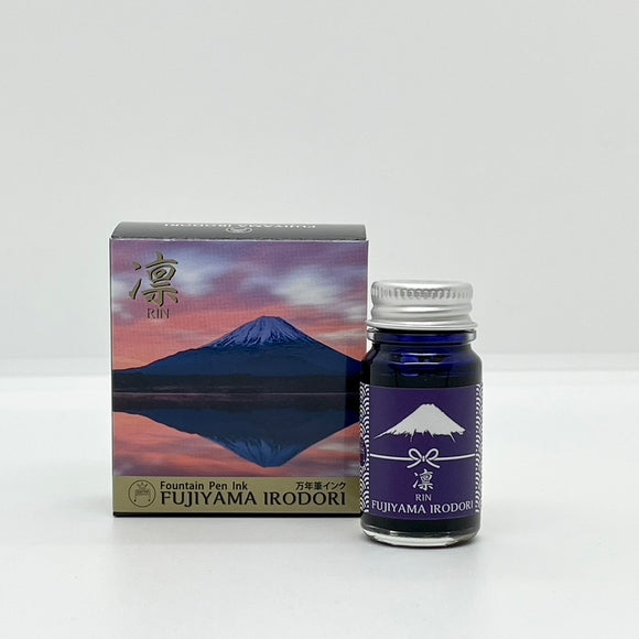 Teranishi Fujiyama Irodori Ink Bottle Rin Purple 12ml