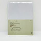 Midori MD A5 Clear Notebook Journal Cover Codex 1 Day 1 Page