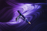 Nahvalur (Narwhal) Schuylkill Fountain Pen Cichlid Purple