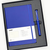 Lamy Safari Rollerball Blue with Notebook Gift Set (Special Edition)