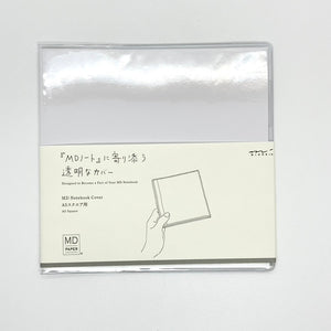 Midori MD A5 Square Clear Notebook Cover