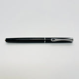 Diplomat Traveller Rollerball Black Lacquer Chrome Trim