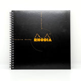 Rhodia Reverse Book Graph Black