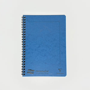 Clairefontaine Europa Notemaker Wirebound A5 Notebook Lined Blue