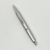 Pilot Vanishing Point Fountain Pen Silver With Rhodium Trim