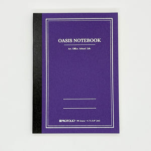 Itoya Profolio Oasis A6 Notebook Purple