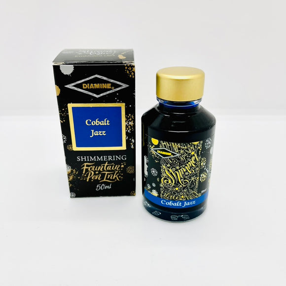 Diamine Ink Bottle Shimmering Cobalt Jazz 50ml
