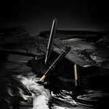 Nahvalur (Narwhal) Nautilus Fountain Pen Cephalopod Black