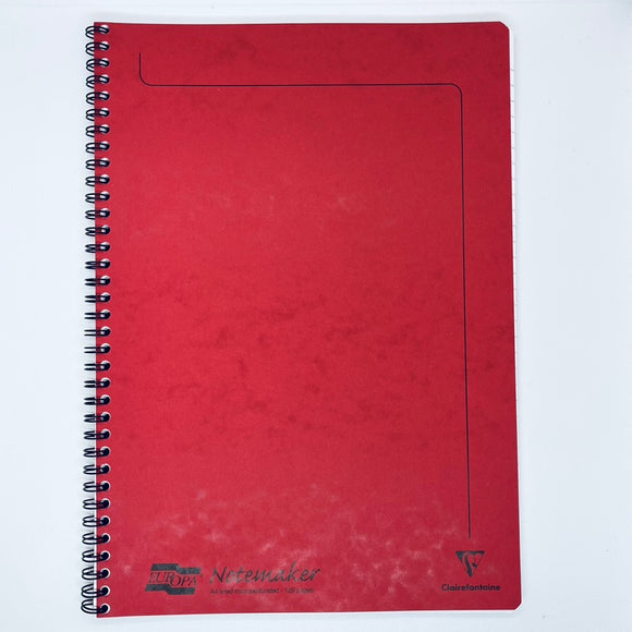 Cuadernos Clairefontaine Age Bag - Pack De 5 Cuadernos Rojos De 9x14 Cm, 96 Páginas De Papel Blanco 90 G/m², Cubierta Imitación Piel