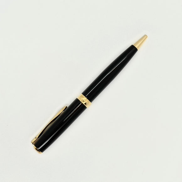 Diplomat Excellence A2 Ballpoint Black Lacquer Gold Trim
