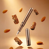 Nahvalur (Narwhal) Nautilus Ti Fountain Pen Toffee