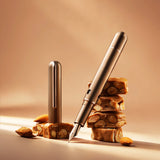 Nahvalur (Narwhal) Nautilus Ti Fountain Pen Toffee