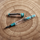 TWSBI Diamond 580ALR Caribbean with Onyx Fountain Pen (Pre-Order)