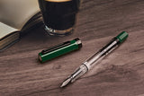 TWSBI ECO Fountain Pen Irish Green with Onyx