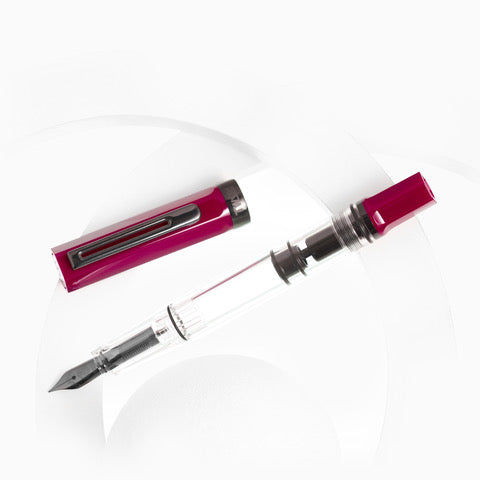 TWSBI ECO Fountain Pen Plum with Onyx