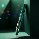 Nahvalur (Narhwal) Eclipse Fountain Pen Emerald