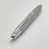 Pilot Vanishing Point Fountain Pen Silver With Rhodium Trim