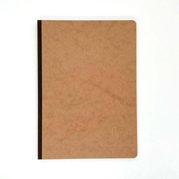 Clairefontaine Age Bag Clothbound A5 Notebook Dots Tan