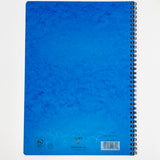 Clairefontaine Europa Notemaker Wirebound A4 Notebook Lined Blue