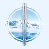 Nahvalur (Narwhal) Horizon Fountain Pen Glacier