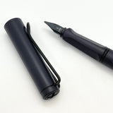 Lamy Safari Fountain Pen Steel Black V2