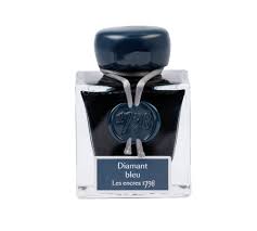 J. Herbin Ink Bottle 1798 Anniversary Diamant Bleu 50ml