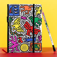 Blackwing Volume 292 Keith Haring Tokyo Pop-Shop Notebook A5