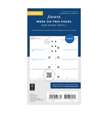 Filofax Personal Week On Two Pages Diary 2025