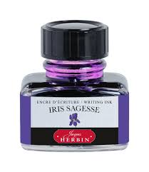 J. Herbin Ink Bottle Iris Sagesse 30ml
