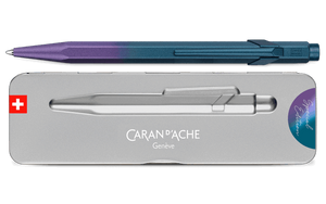 Caran d'Ache 849 Claim Your Style Edition Five Ballpoint Purple Ocean