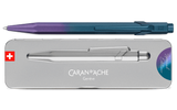 Caran d'Ache 849 Claim Your Style Edition Five Ballpoint Purple Ocean